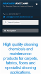 Mobile Screenshot of prochem-scotland.co.uk